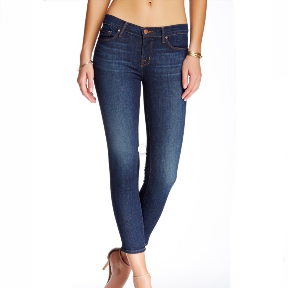 J Brand Dark Vintage Capri Jeans